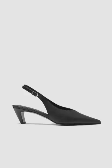 BOHEMA  Pumps Kitten Heels Puntige Teen Zwart