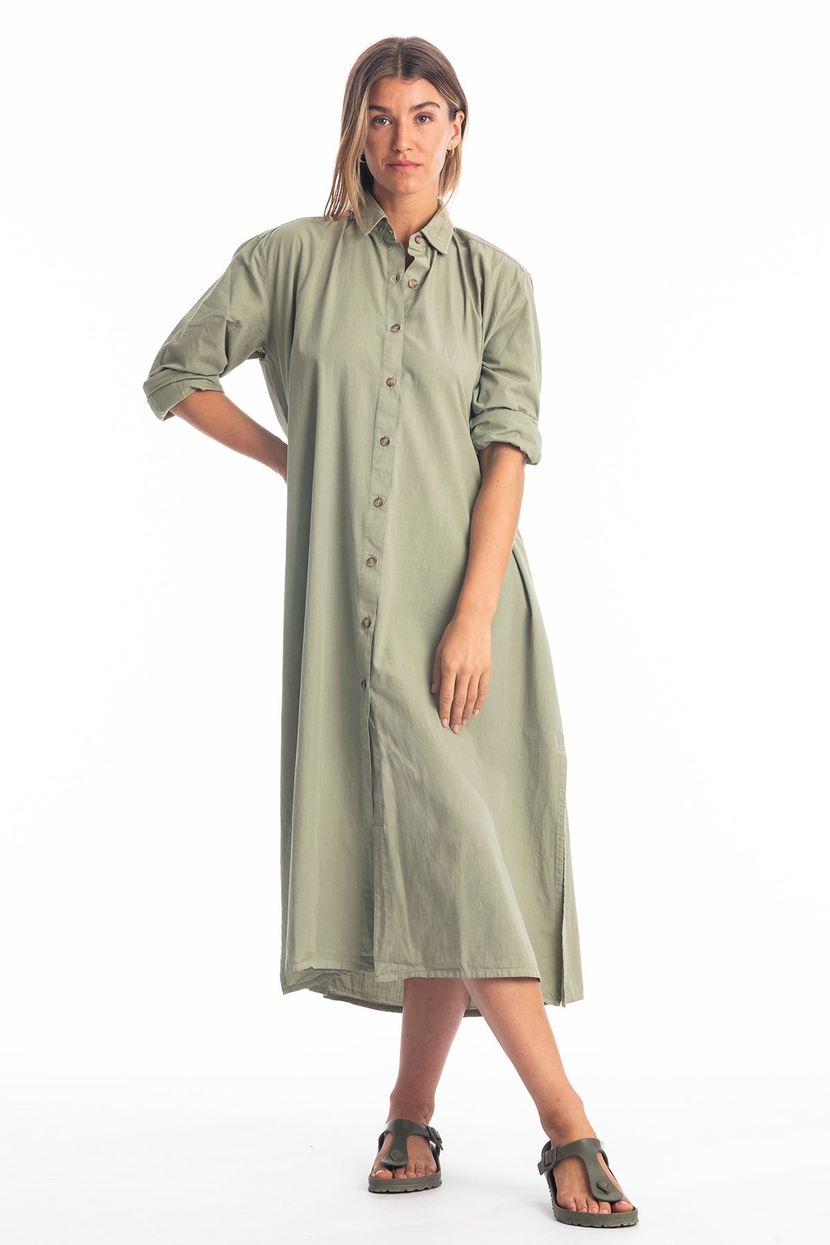 RAVENS VIEW IBIZA  Shirtjurk Safari Khakigroen