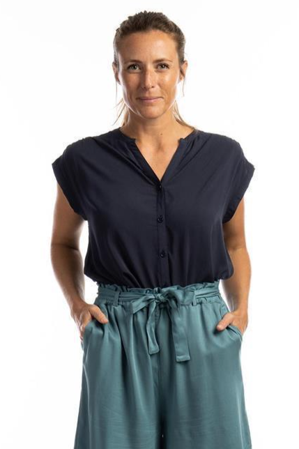 Zerum  Blouse Ines Marineblauw