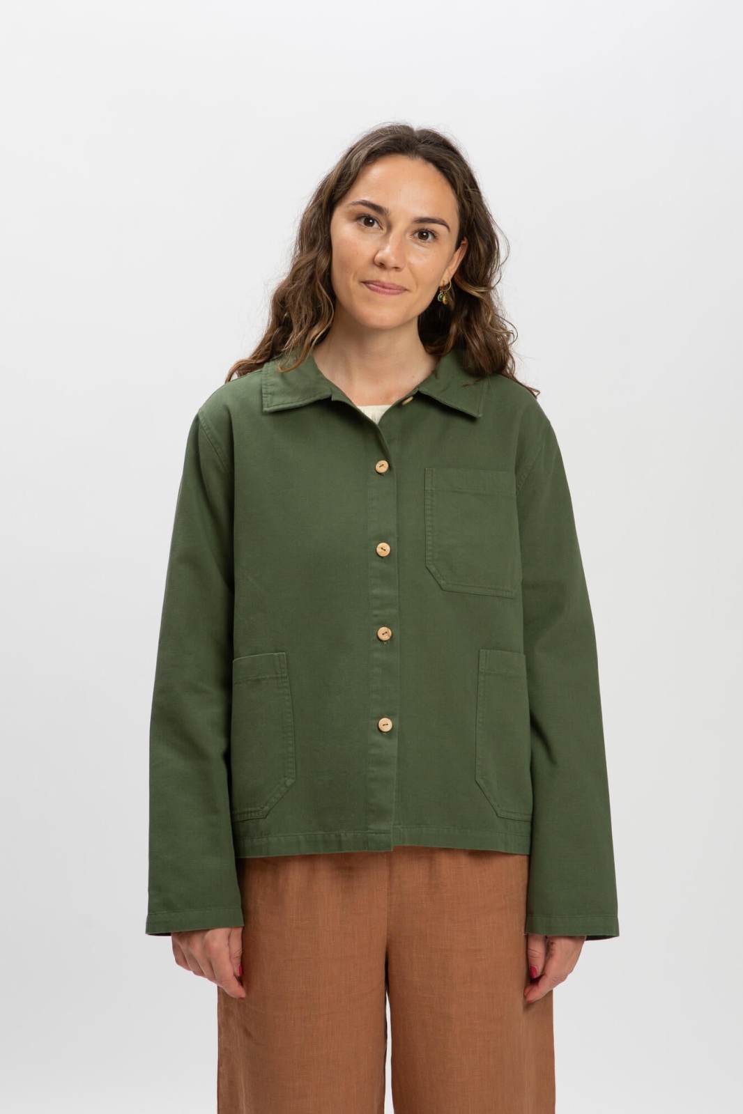 MATONA  Jas Twill Classic Artisjokgroen