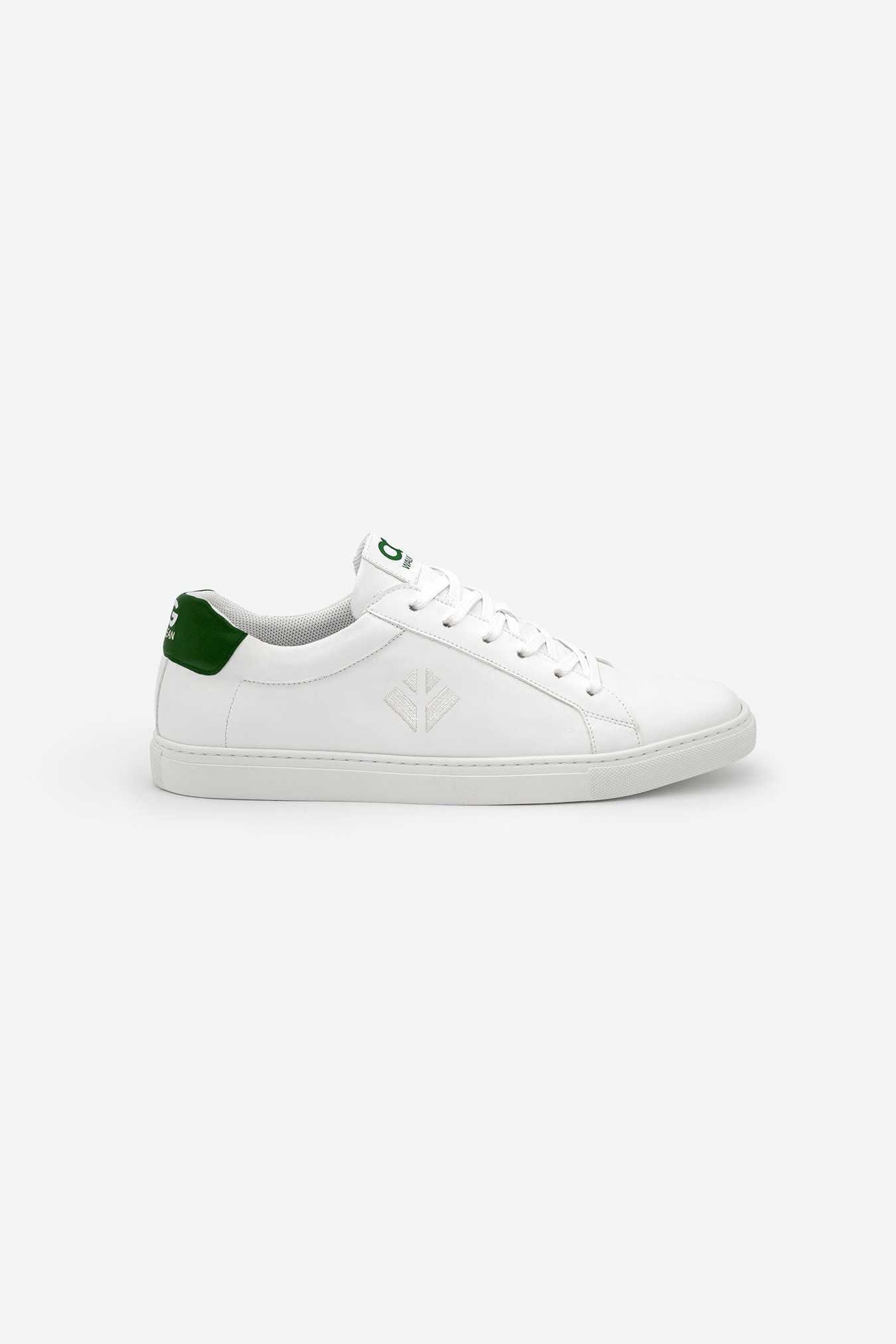 COG mannen vegan Sneakers Winton Cereals Wit Groen