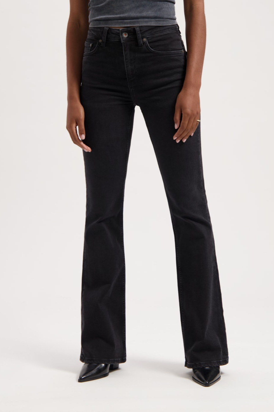 Kuyichi  Jeans Flared Lisette Zwart