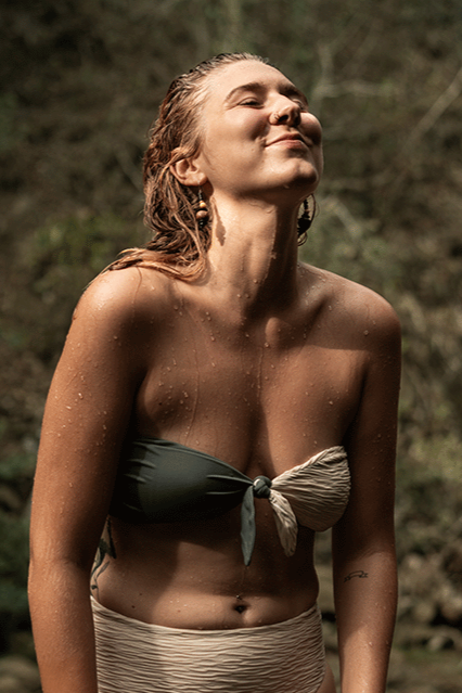 Anekdot  Bikinitopje Bandeau Taijitu Salie & CrÃ¨me