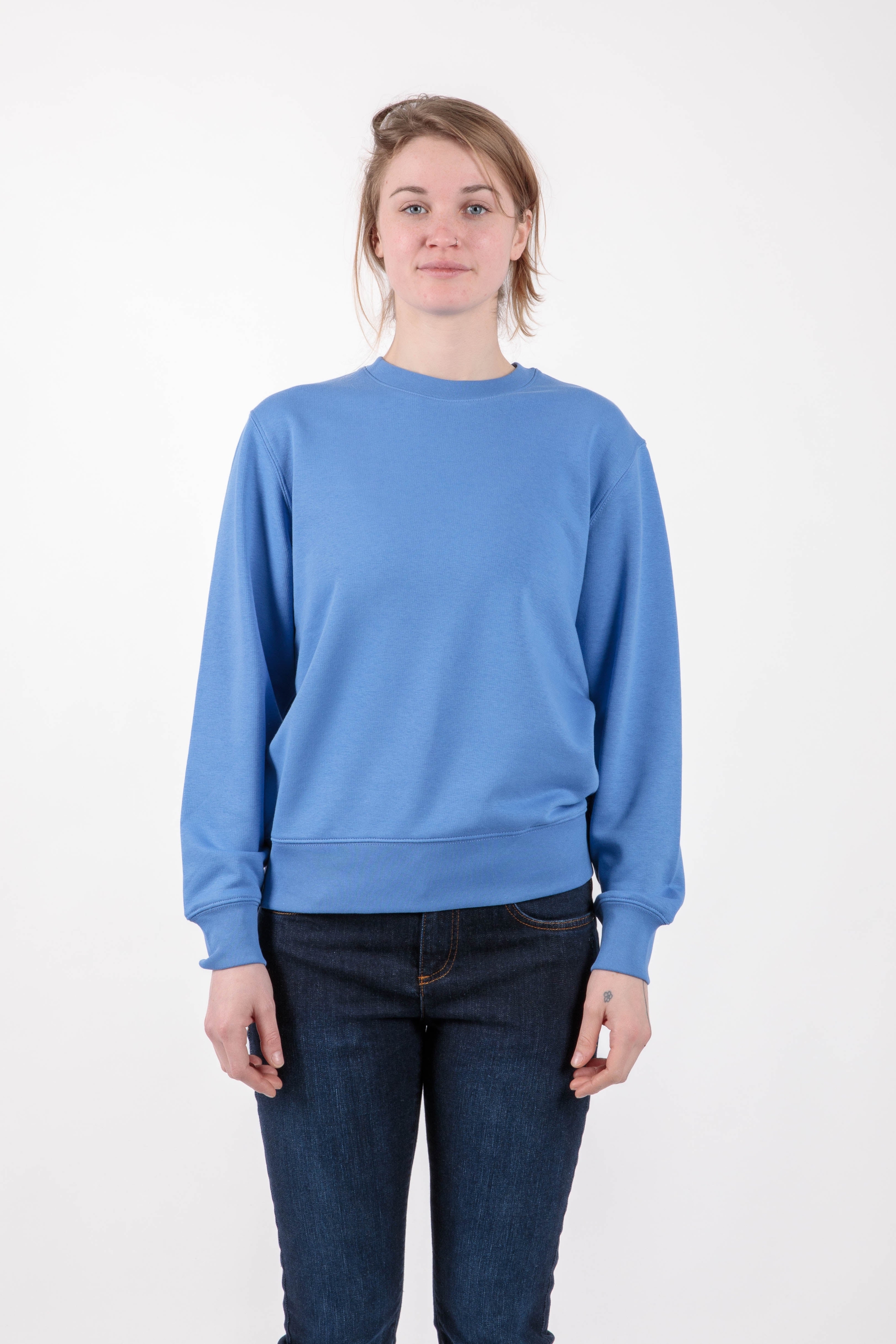 TORLAND mannen vegan Trui Matcher Unisex Helderblauw