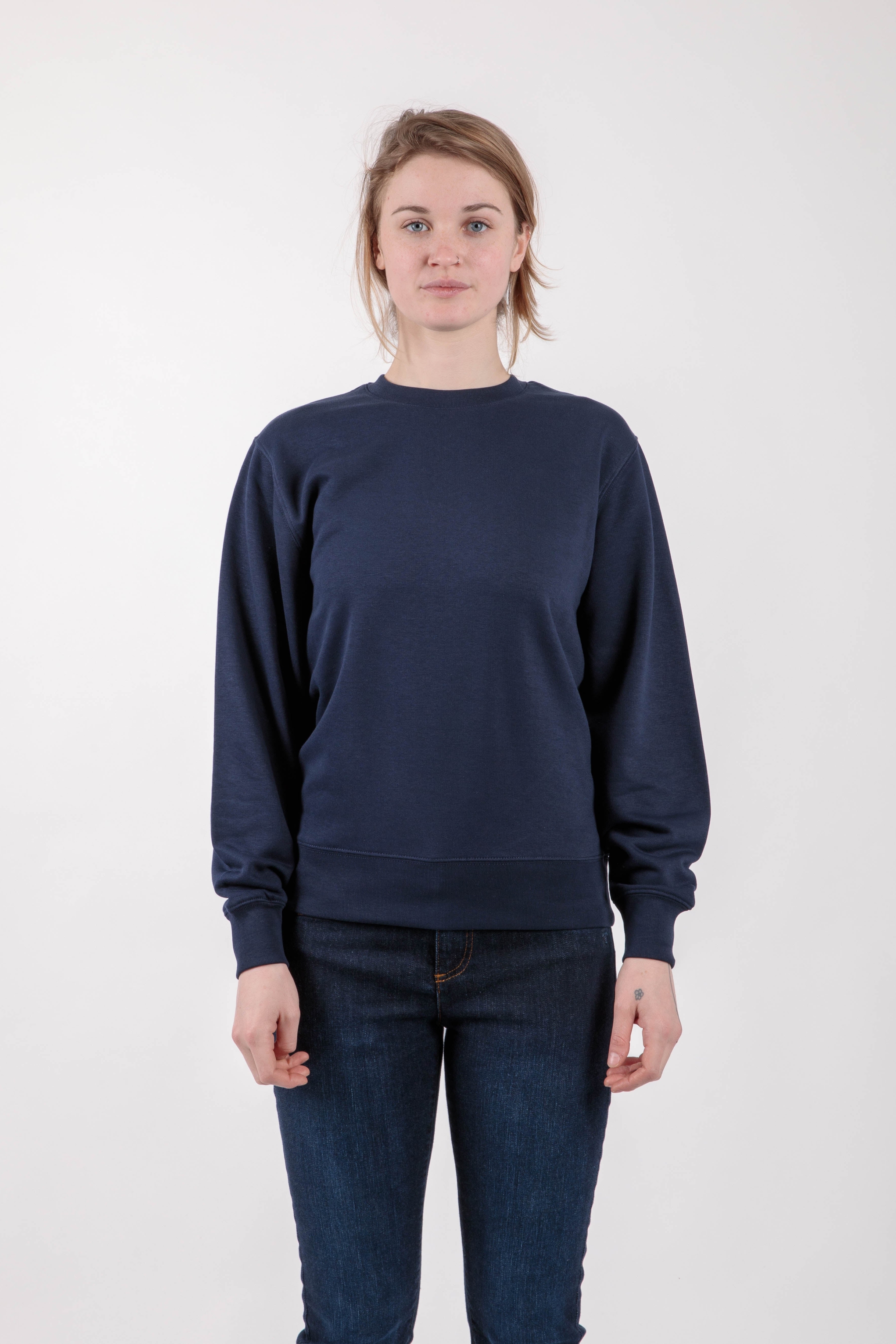 TORLAND mannen vegan Sweater Matcher Unisex Franse Marine
