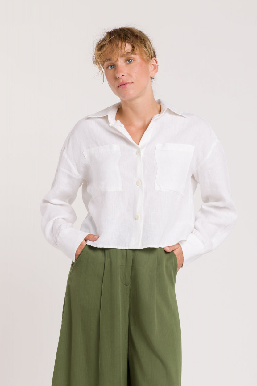Kings of Indigo  Blouse Quinn Optisch Wit