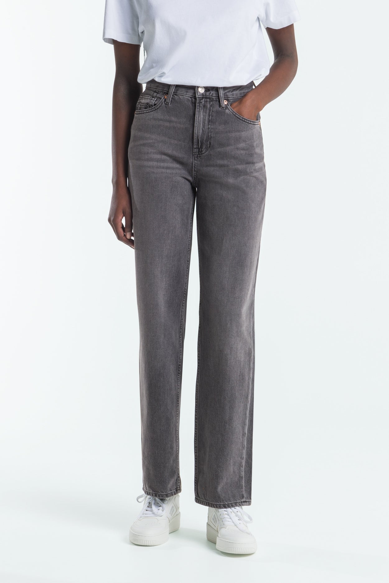 Kings of Indigo  Jeans Liora Pony Od Zwart