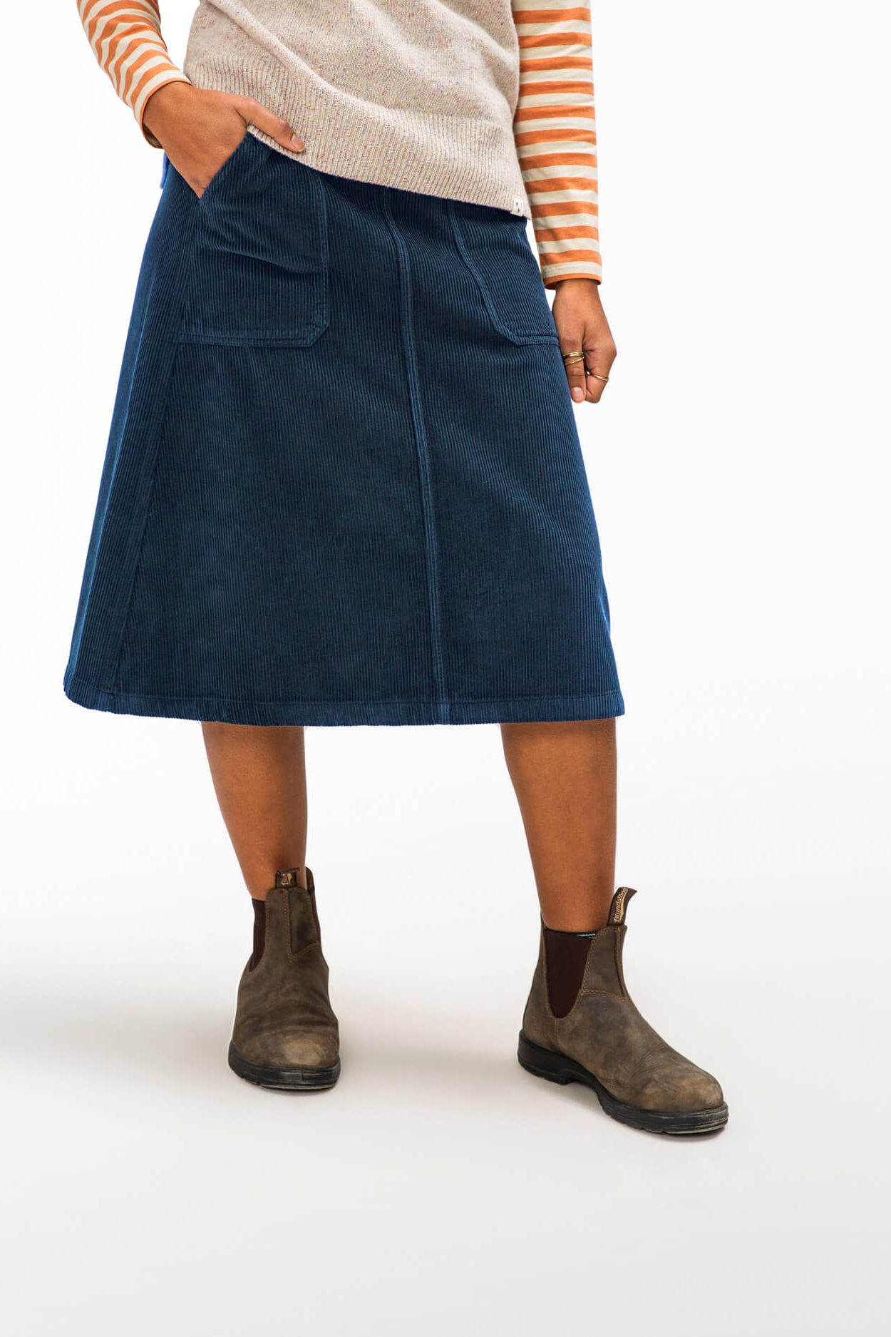 MATONA  Rok Flared Anchor Blauw