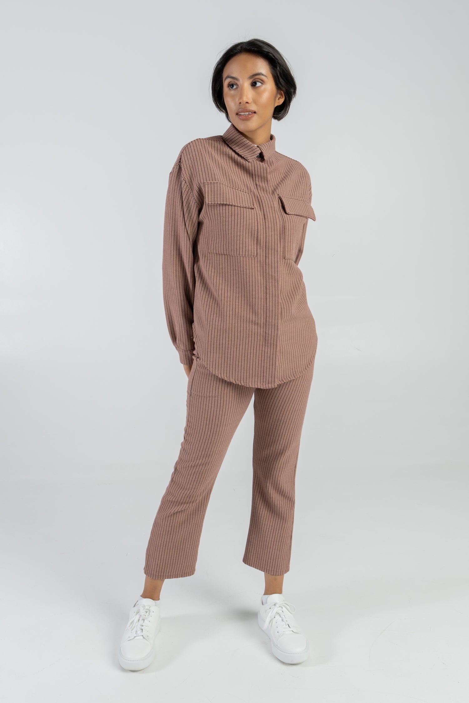 STORY OF MINE  Overshirt Geruit Shaket Van Gerecycled Polyester