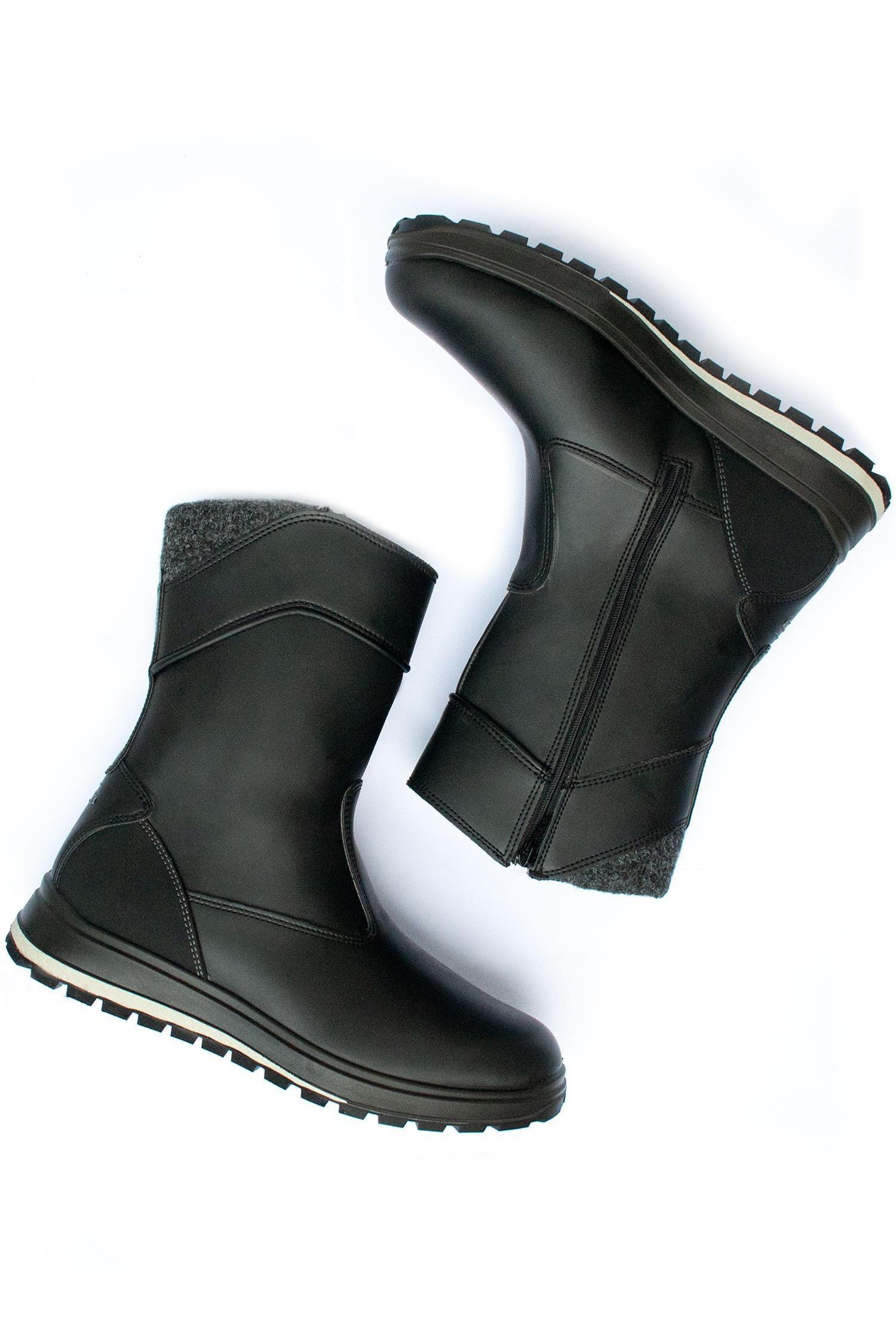 Will's Vegan Store mannen vegan Country Boots Wvsport Zwart