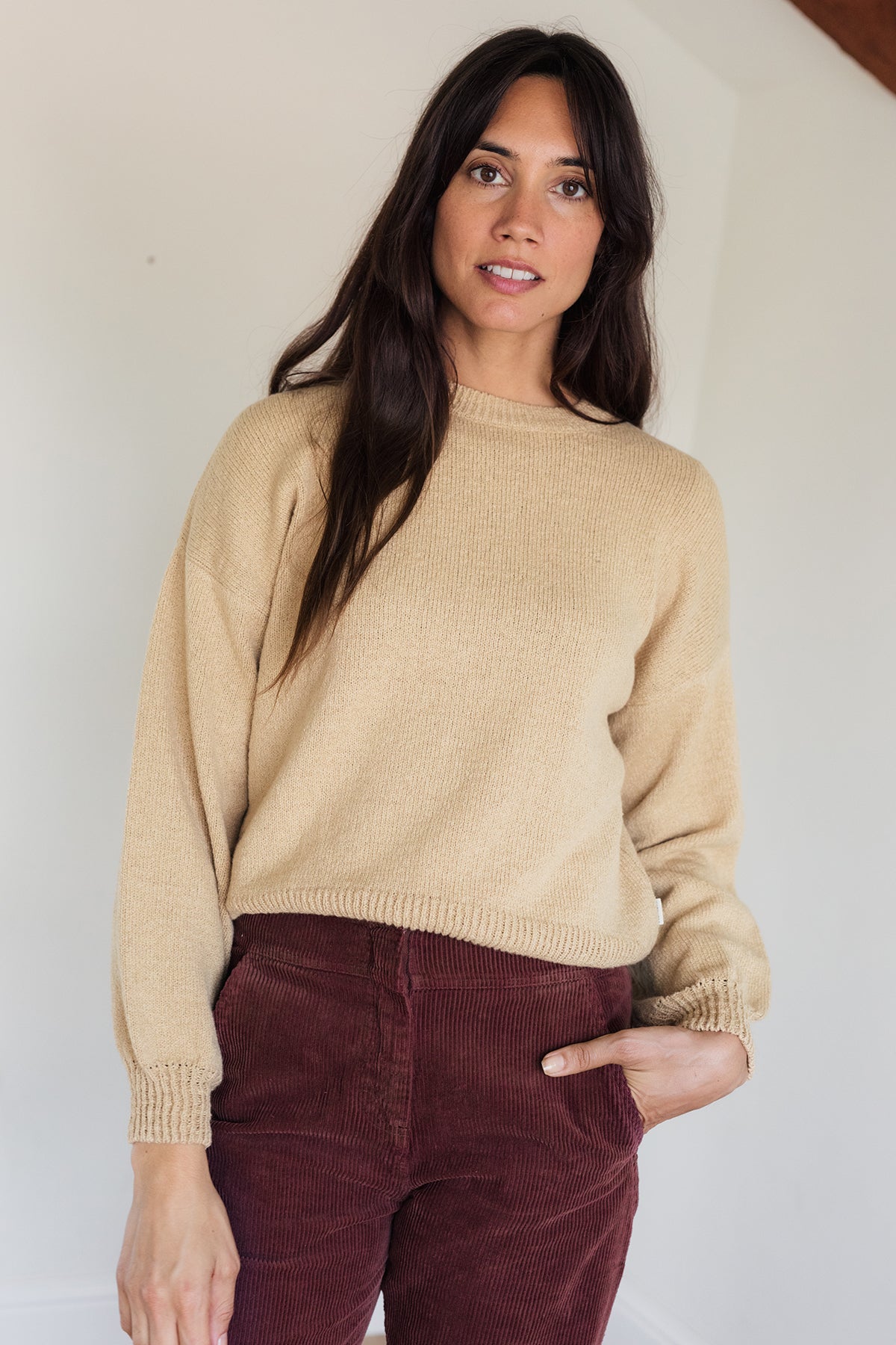 TWOTHIRDS  Trui Pinedo Beige