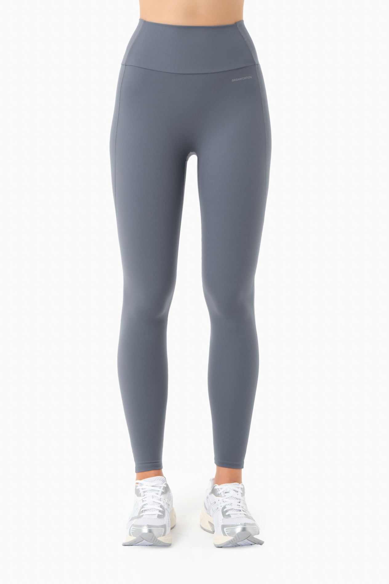 ORGANICATION  Leggings Hoge Taille Linnda Zacht Indigo