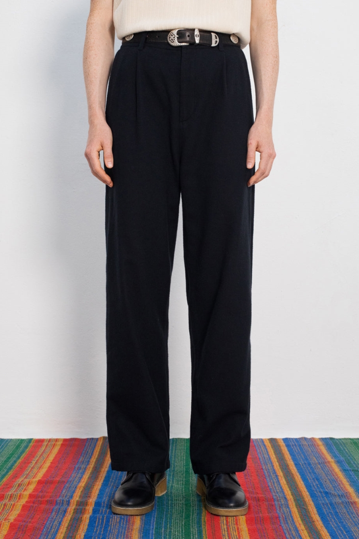 Rotholz  Broek Flanel Zwart
