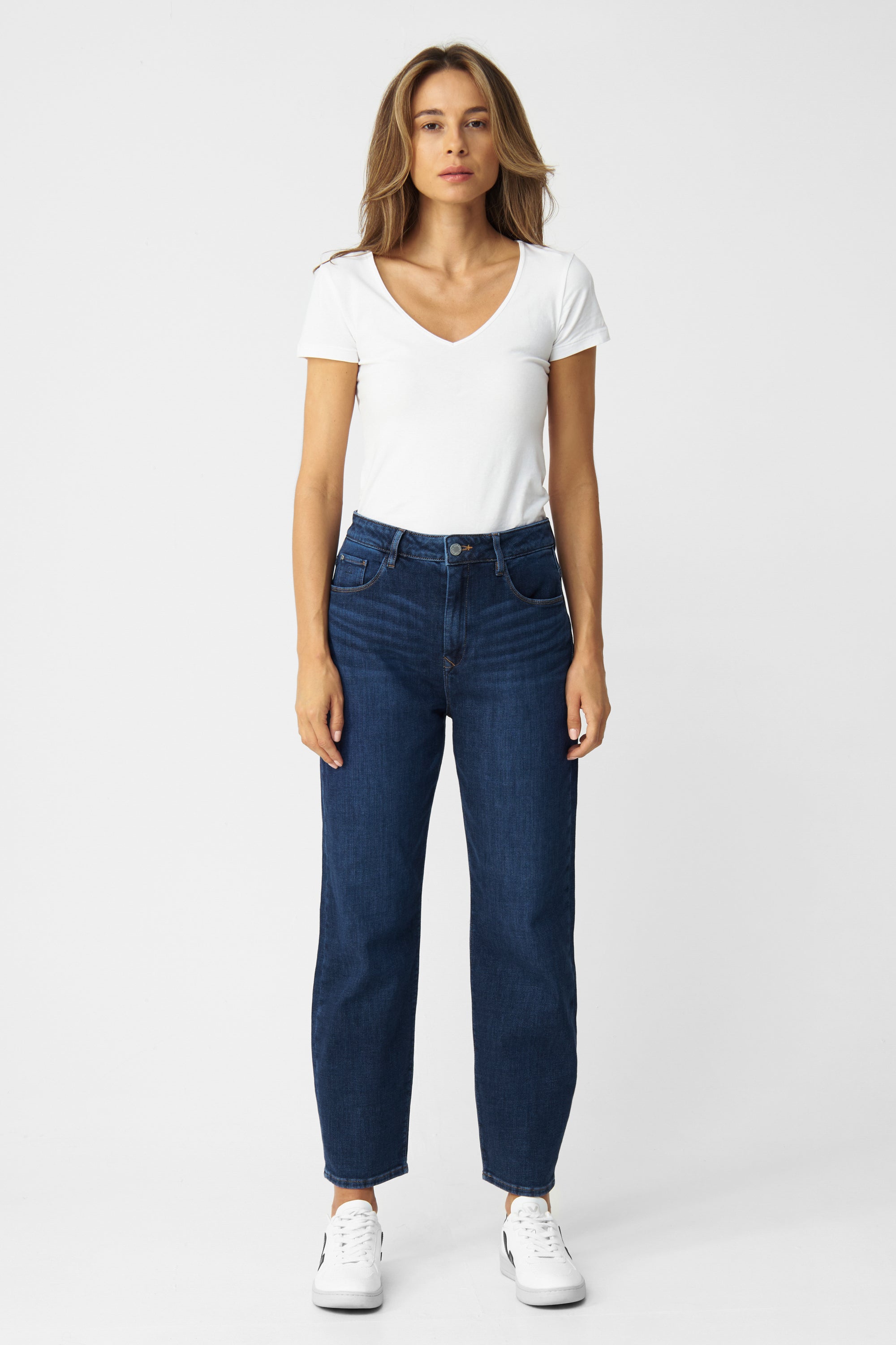 Dawn  Jeans O-Vorm Stardust Donkerblauw
