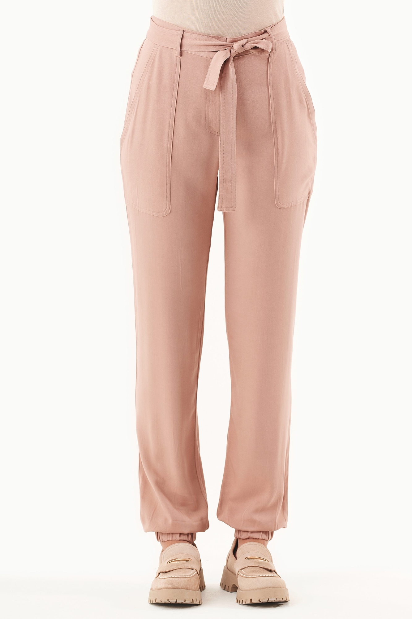 ORGANICATION  Joggerbroek Ecovero Misty Rose