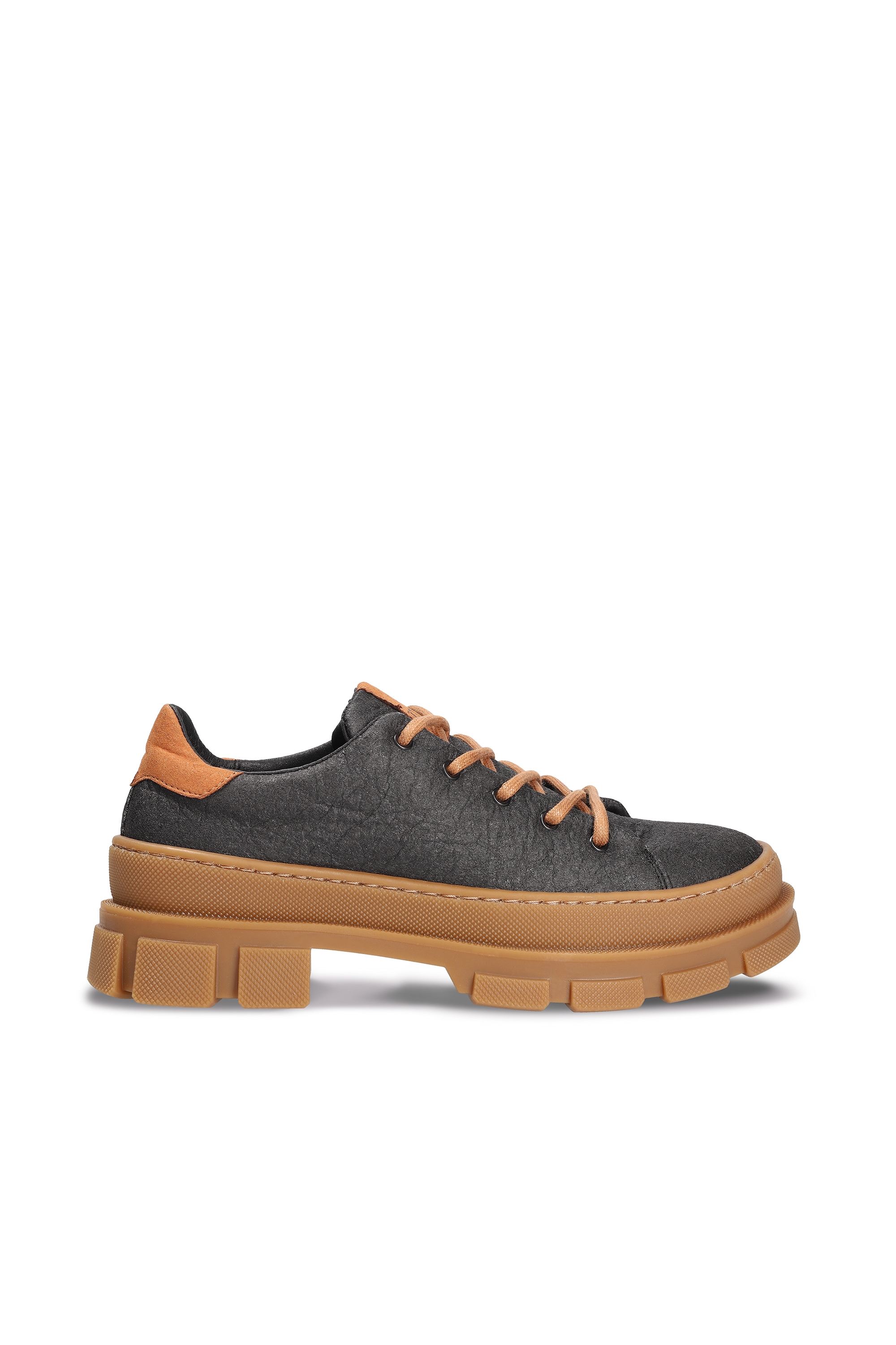 Nae mannen vegan Casual Vegan Sneakers Thyme Black