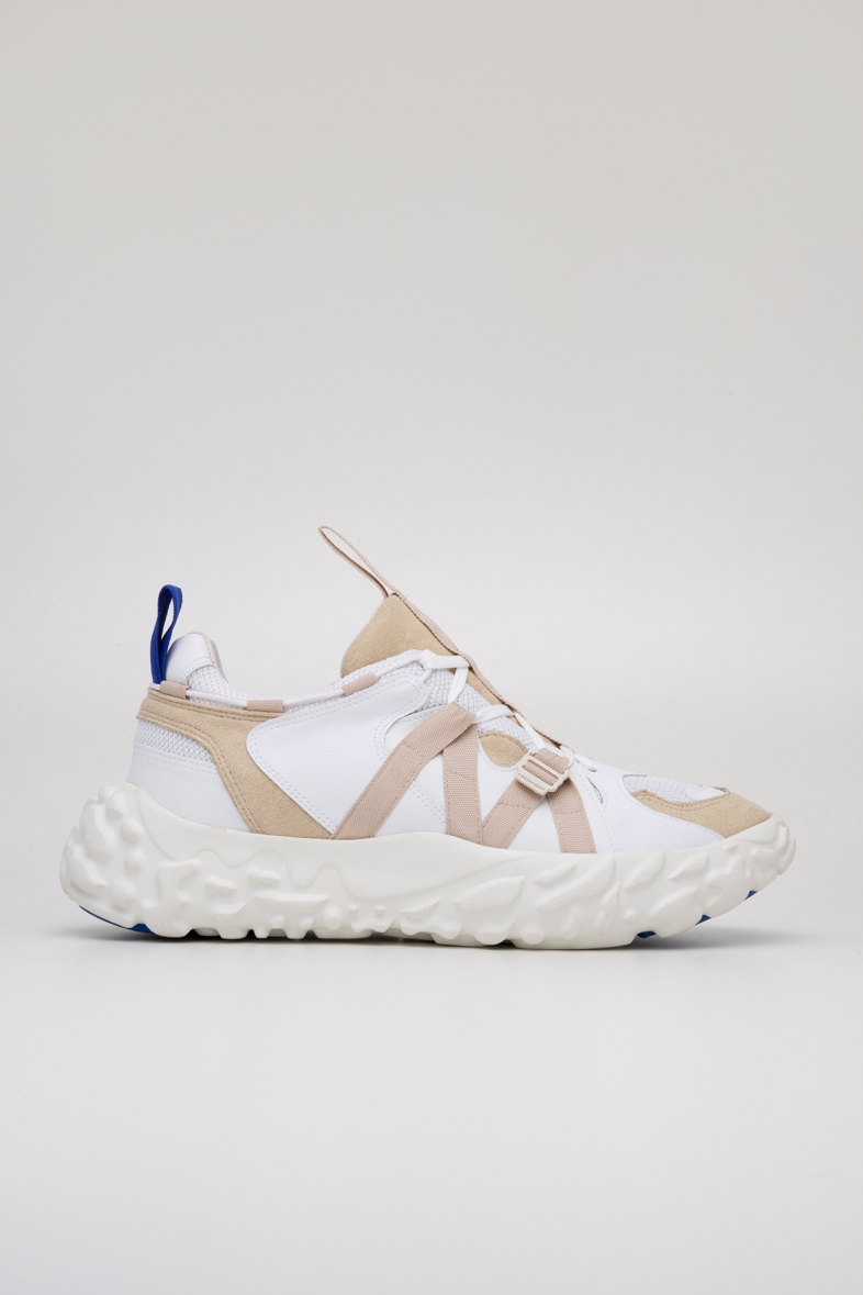 Embassy of Bricks and Logs mannen vegan Sheffield Sneaker Wit/Zand