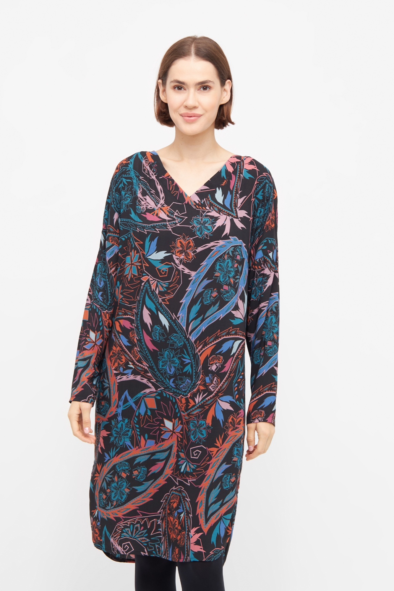 Widda  Blouse Tuniek Joni Paisley Patroon Multicolor