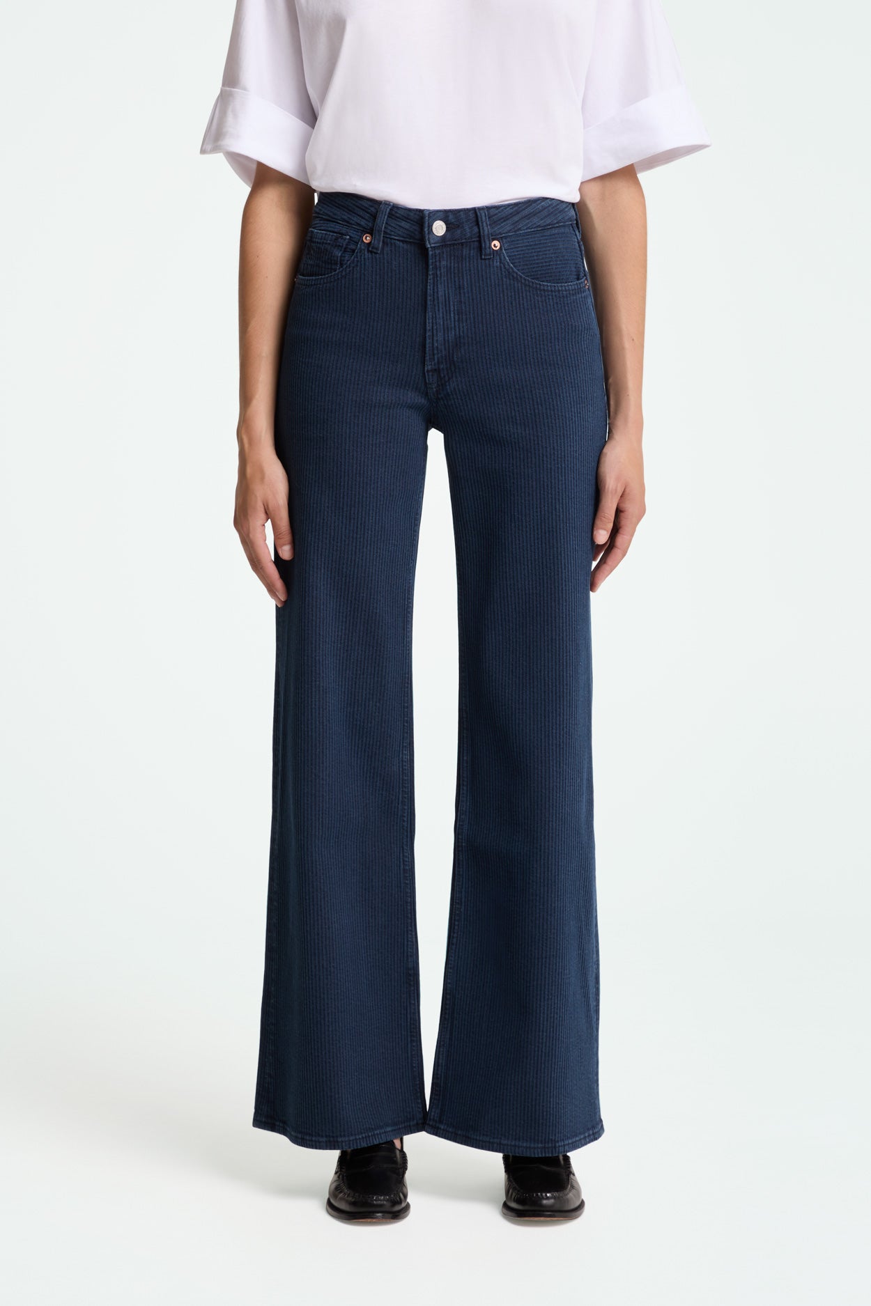 Kings of Indigo  Jeans Flare Jane Mid Indigo Cord