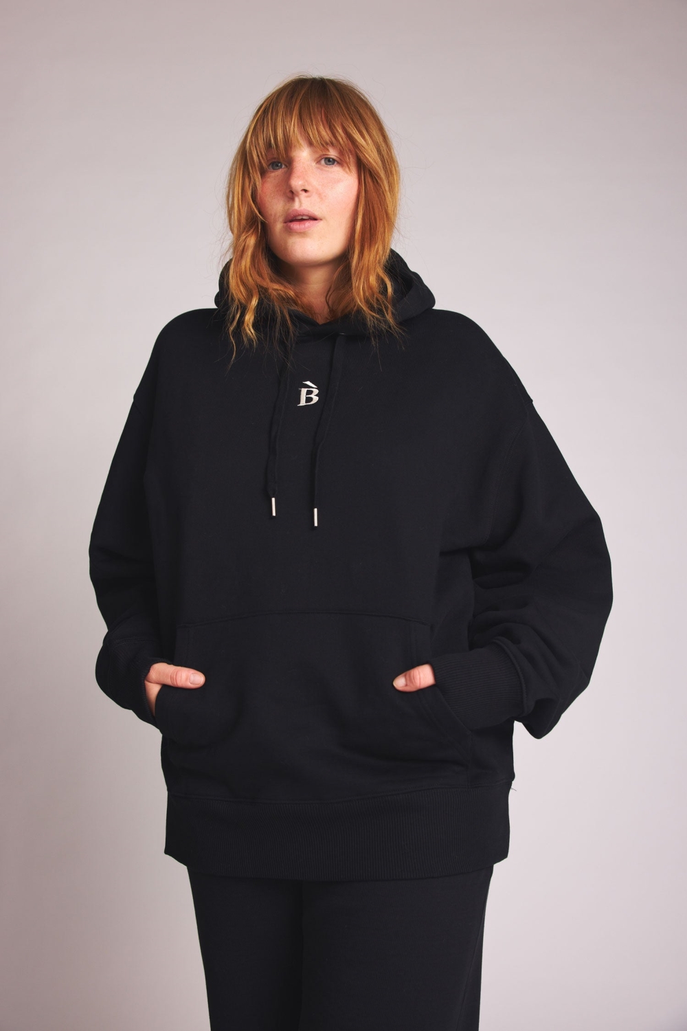 Baige the Label Vegan Hoodie - Zwart