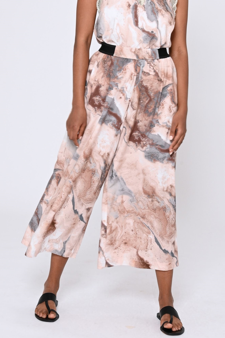 LOVJOI  Broek Tavira Marmer