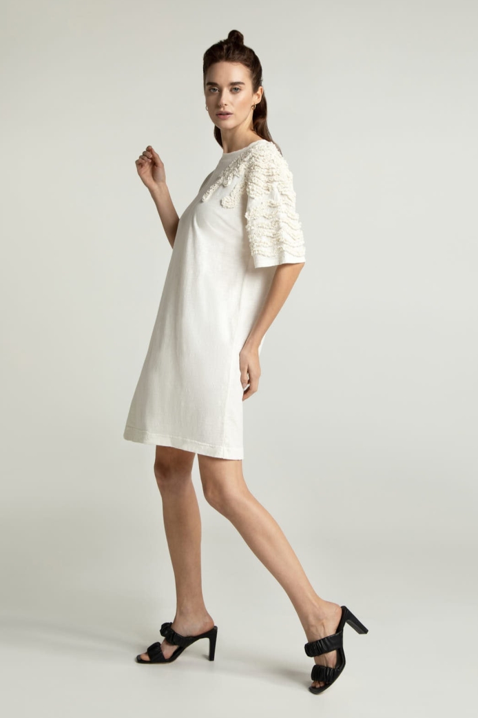 Lovjoi  Jurk Elouise Wit Birch