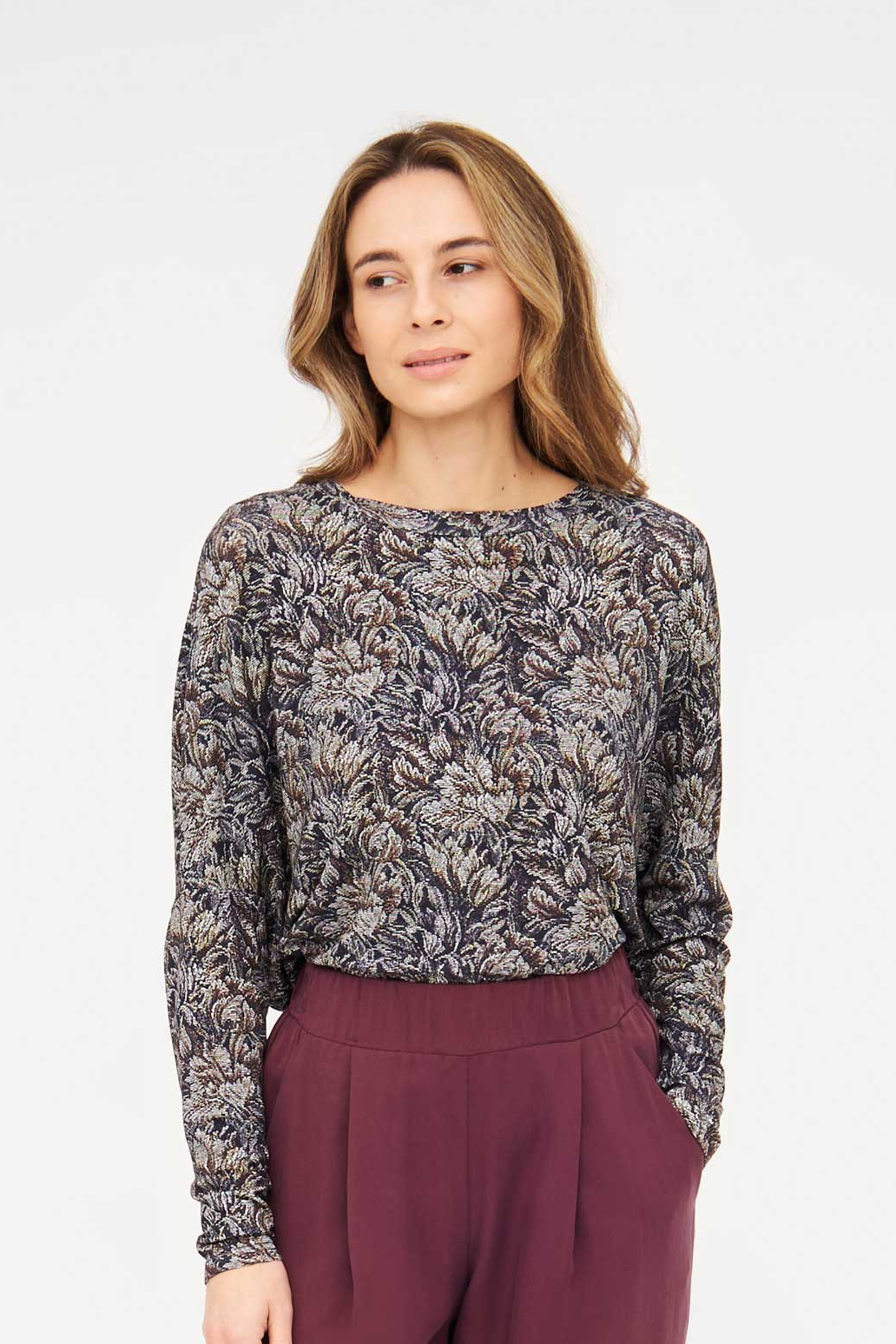 Widda  T-Shirt Slabby Floral Veelkleurig
