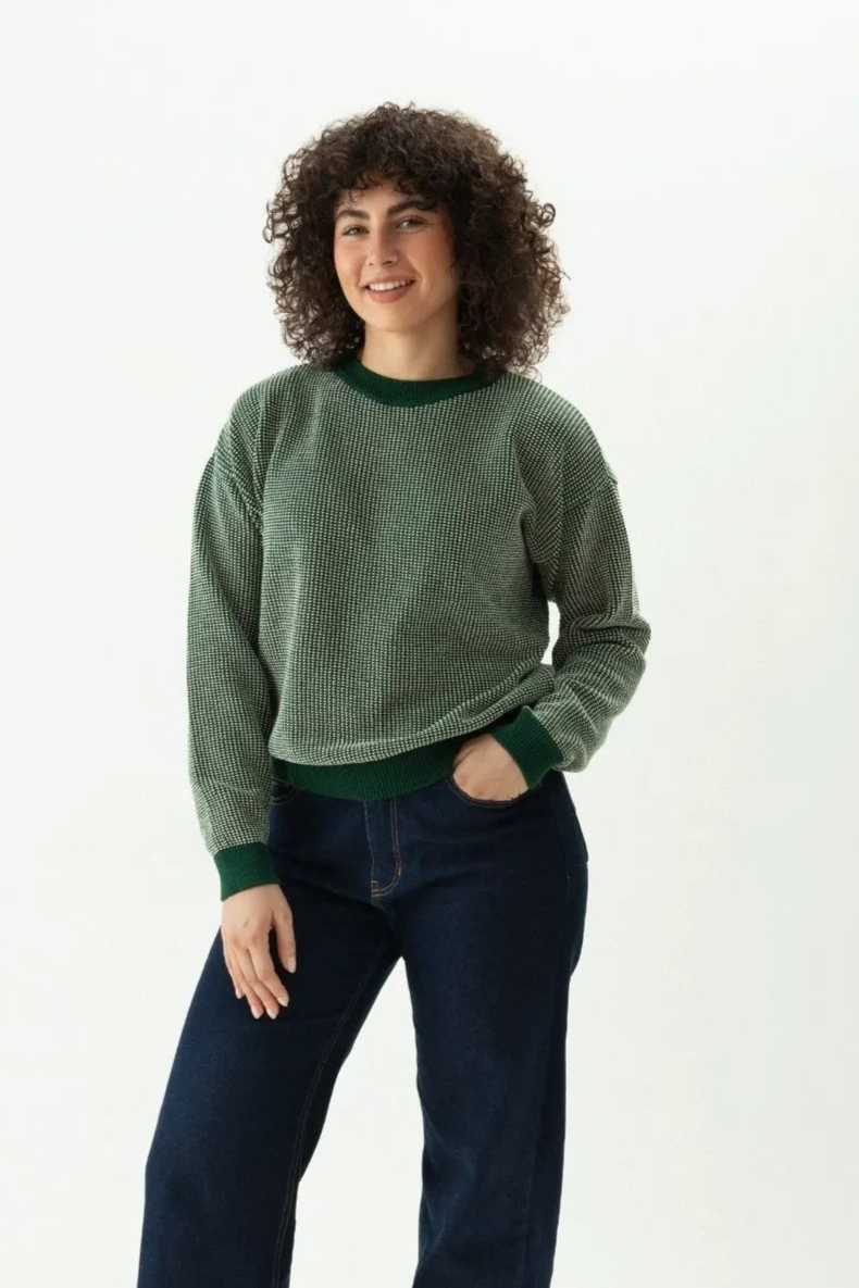 Clotsy  Trui Selene Groen