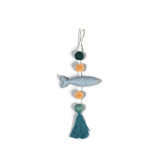 Sjaal met Verhaal Fairtrade Beachlife Hanger van vilt