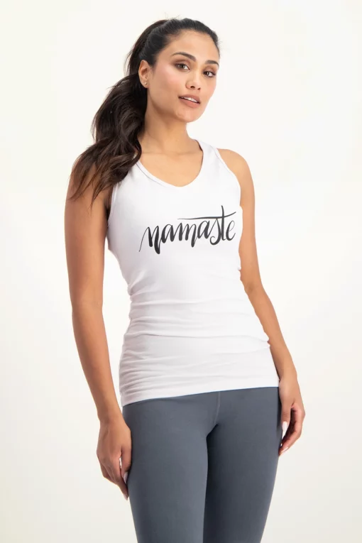 Namaste Core Yoga Tank – Mushroom
