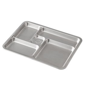 Roestvrijstaal Bord met Vakken