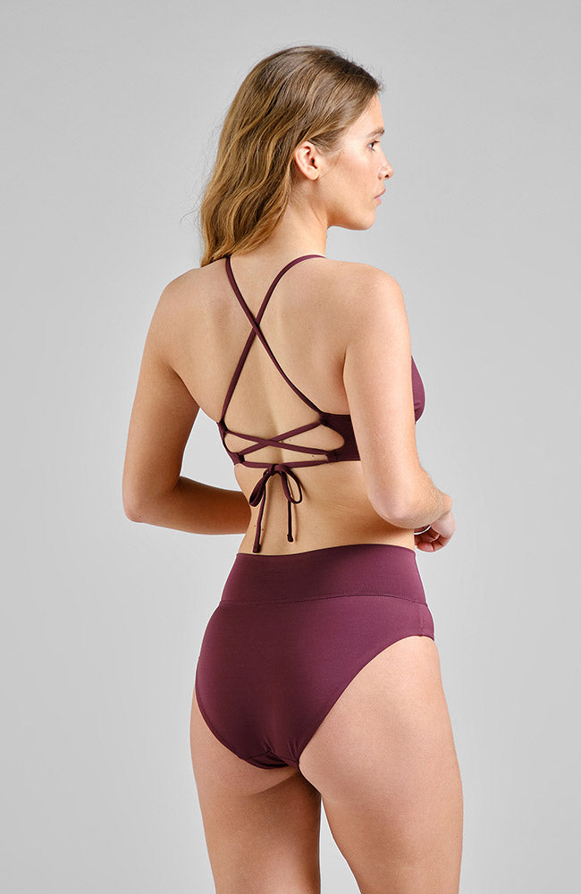 Bikinibroekje Slite Burgundy