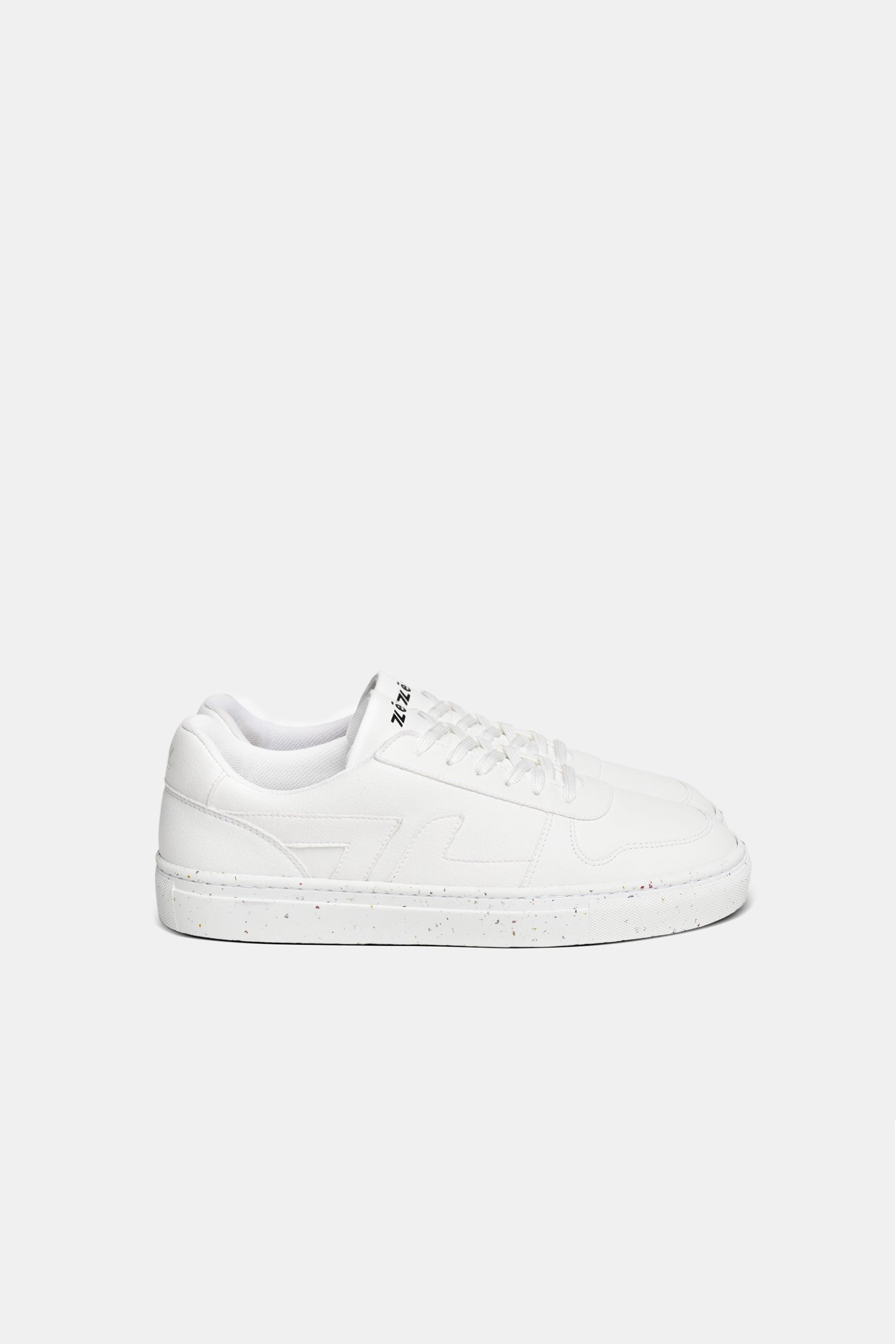 Zèta mannen vegan Sneakers Druivenleer Wit