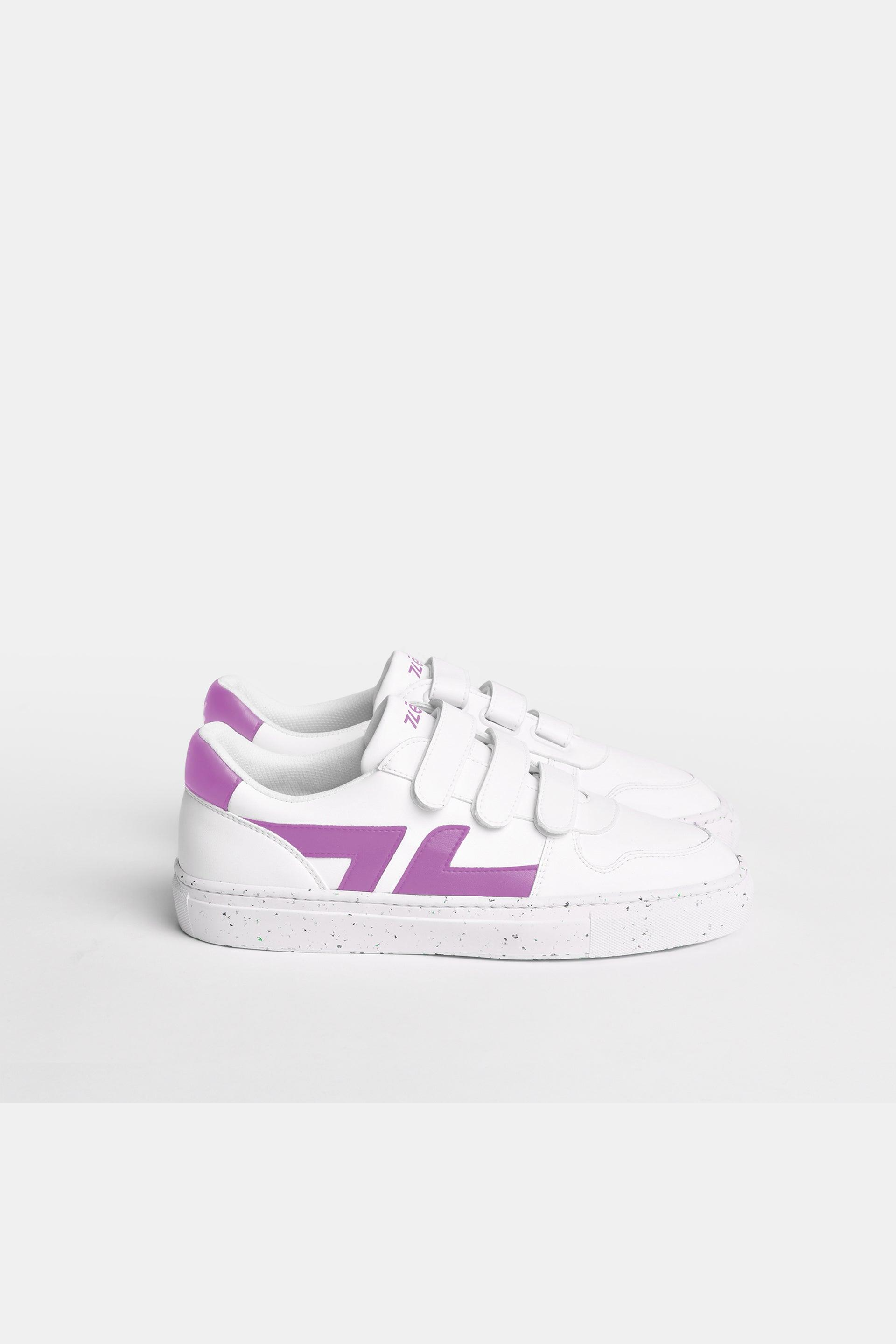 Zèta mannen vegan Sneakers Maisleer Lila