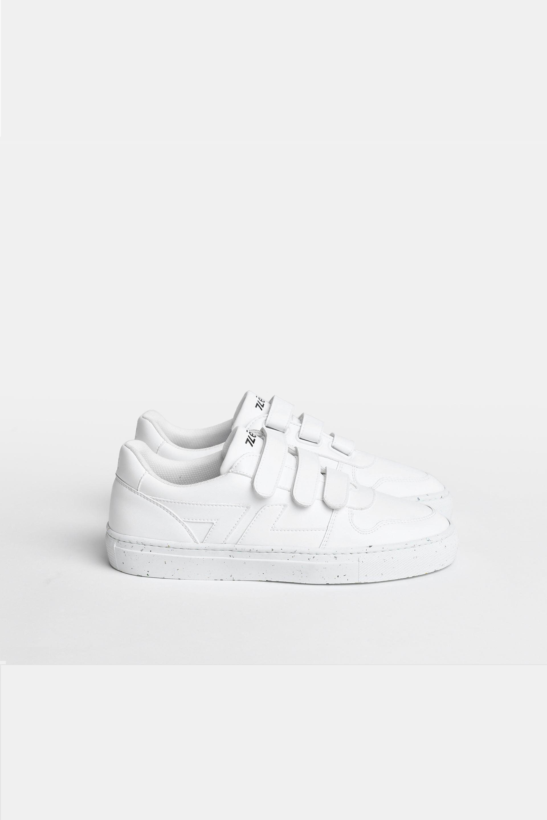 Zèta mannen vegan Sneakers Maisleer Wit