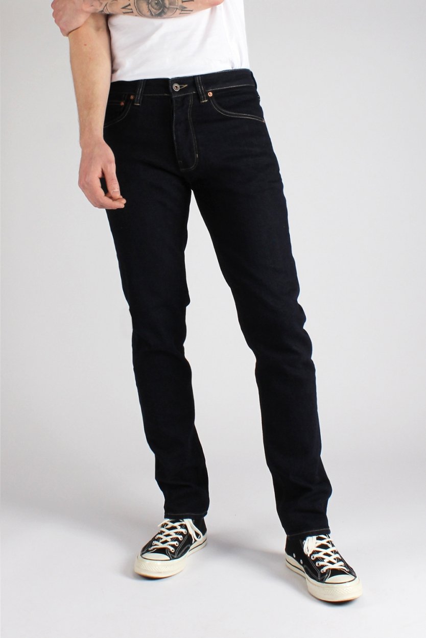 Kuyichi mannen vegan Jeans Jamie Slim Dark Rinse