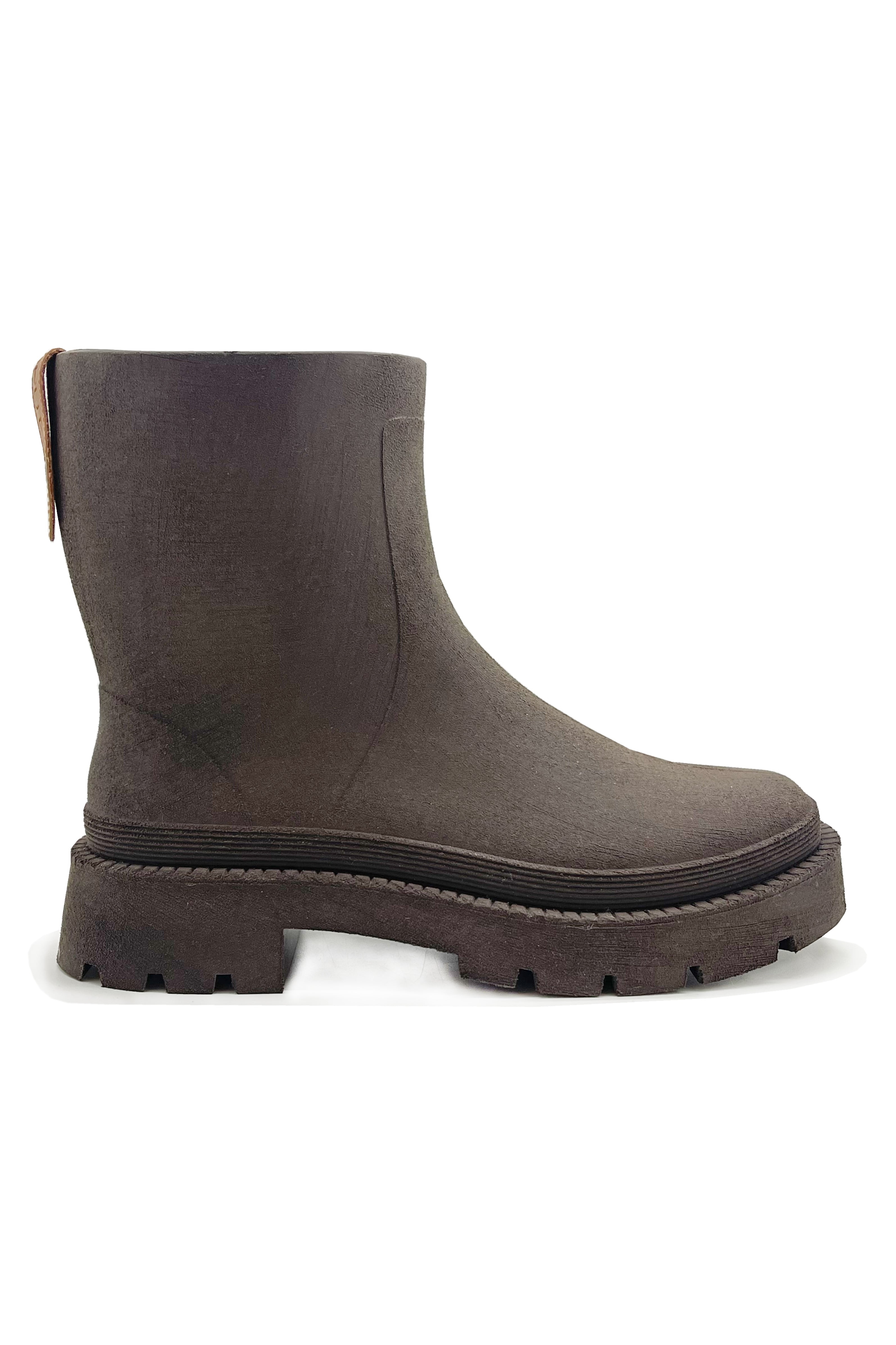 nat-2  Regenlaarzen Bio Boot 100% Waterdicht Bruin