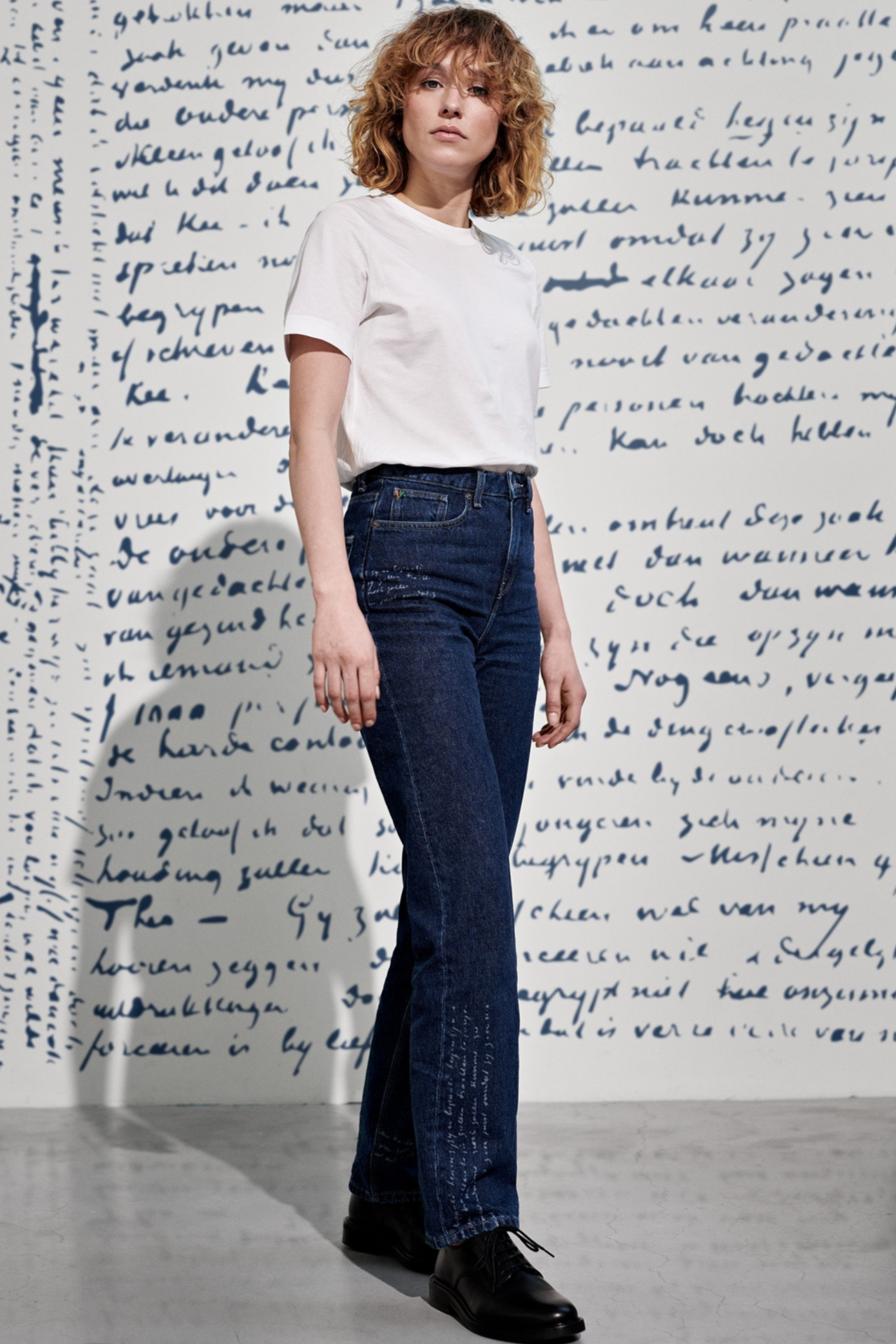 MUD Jeans  Van Rose Straight Jeans Starry Blauw
