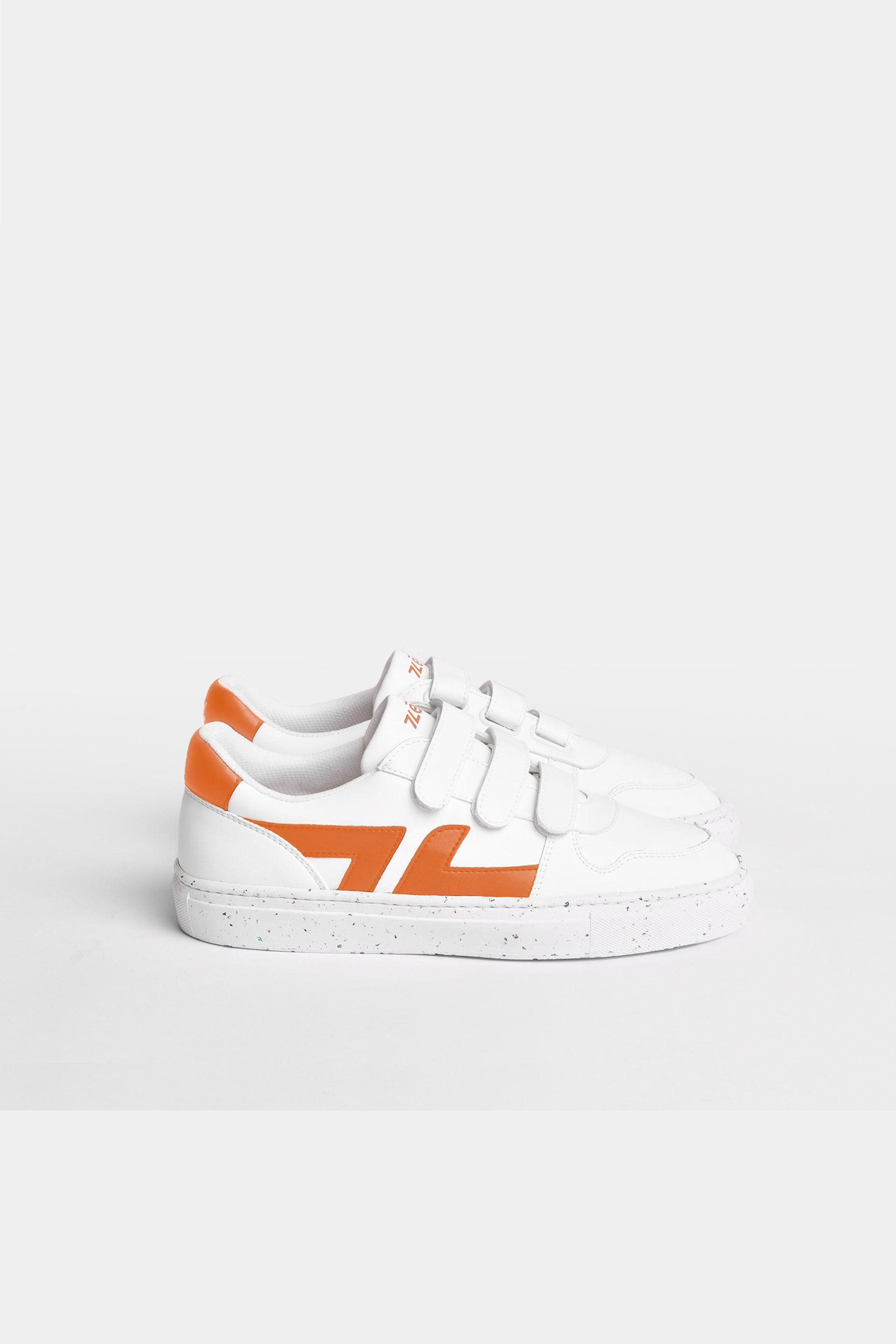 Zèta mannen vegan Sneakers Maisleeer Oranje