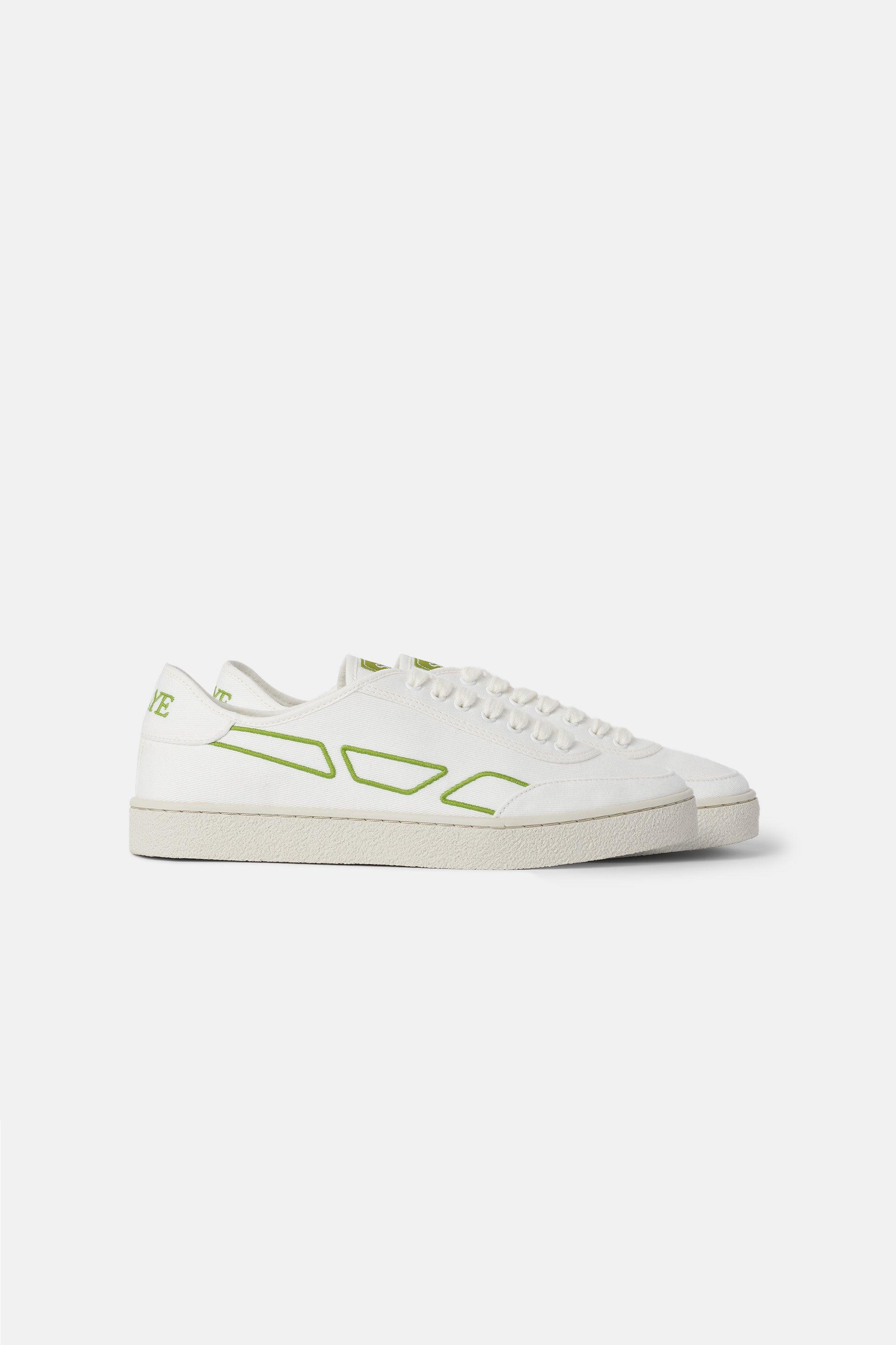 SAYE mannen vegan Modelo '65 Sneakers Limoen