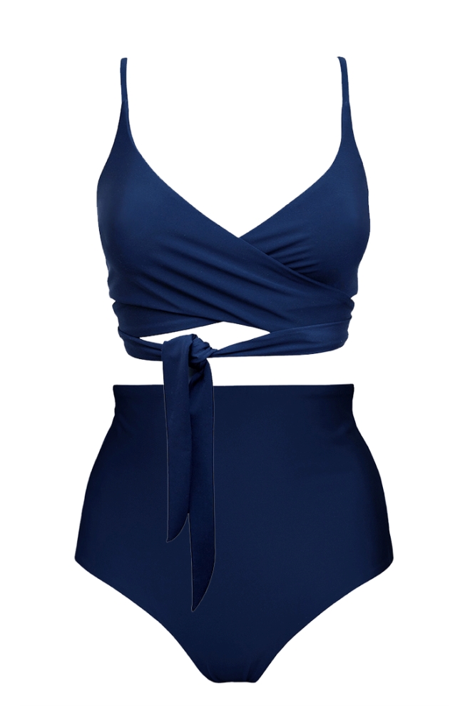 Anekdot  Lin + Core High Bikini Set Navy