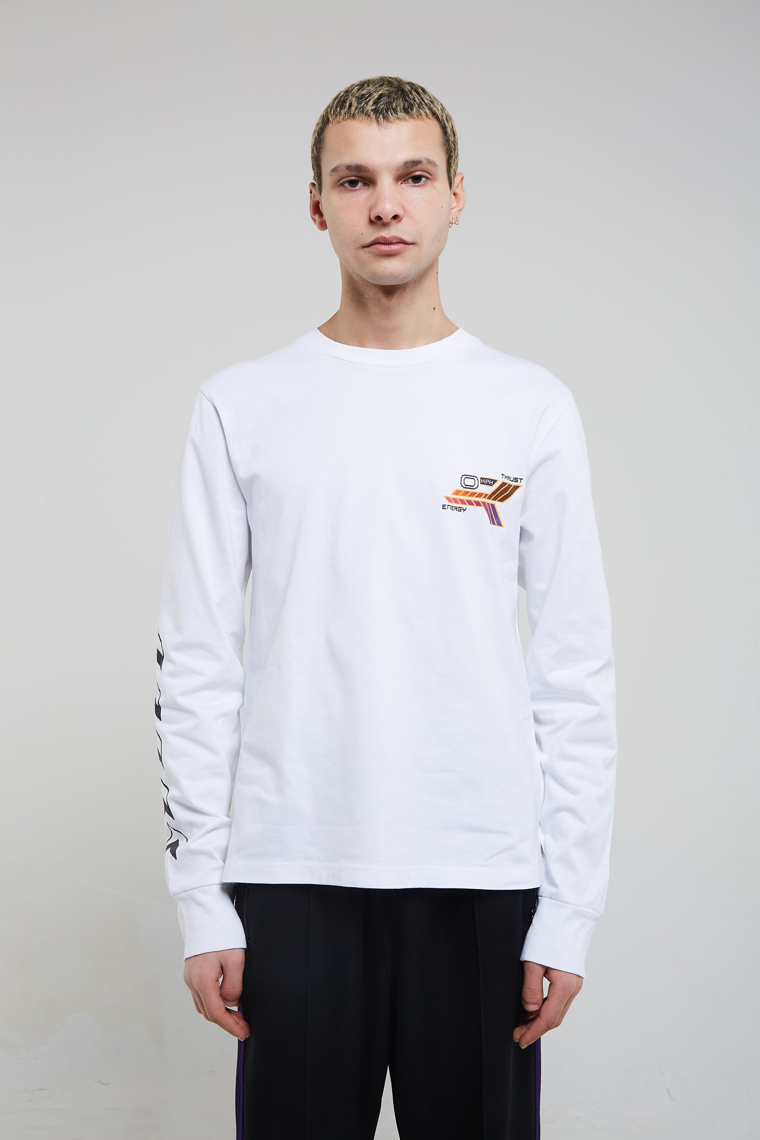KABOOSH mannen vegan T-Shirt Wipeout Unisex Wit