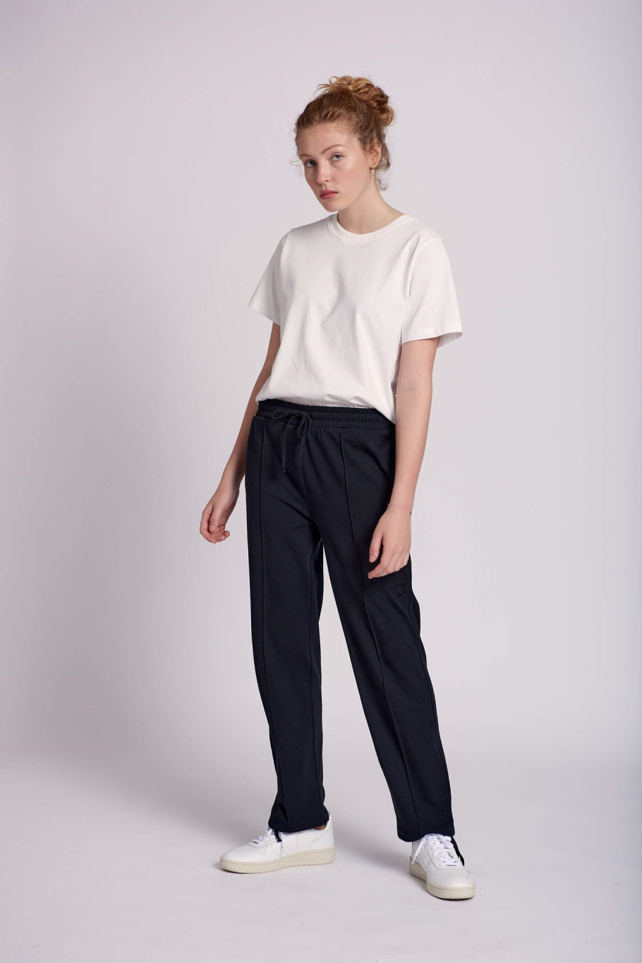 AFORA.WORLD mannen vegan Broek Side Zwart