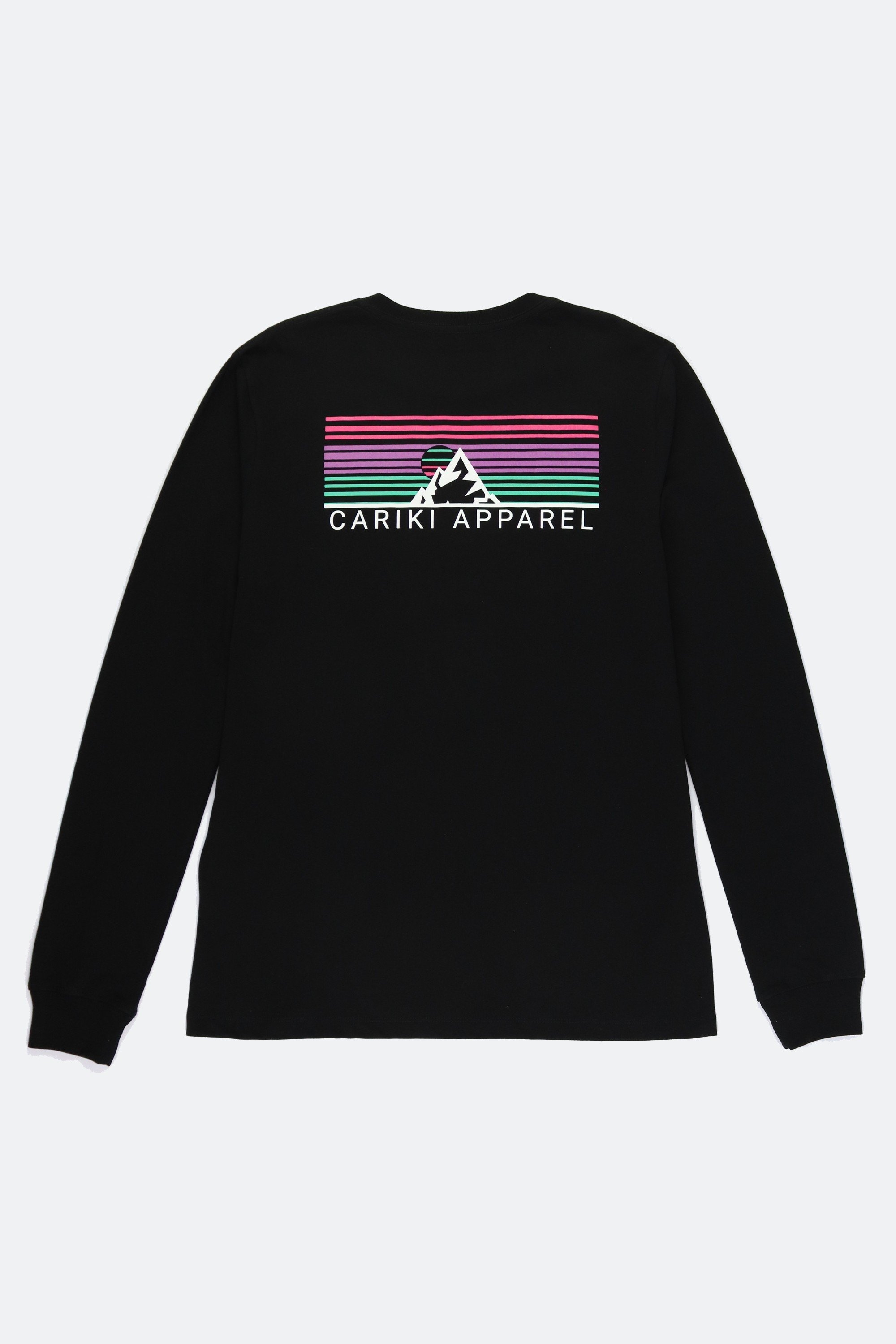 Cariki  Sweatshirt Longsleeve Sunset Zwart