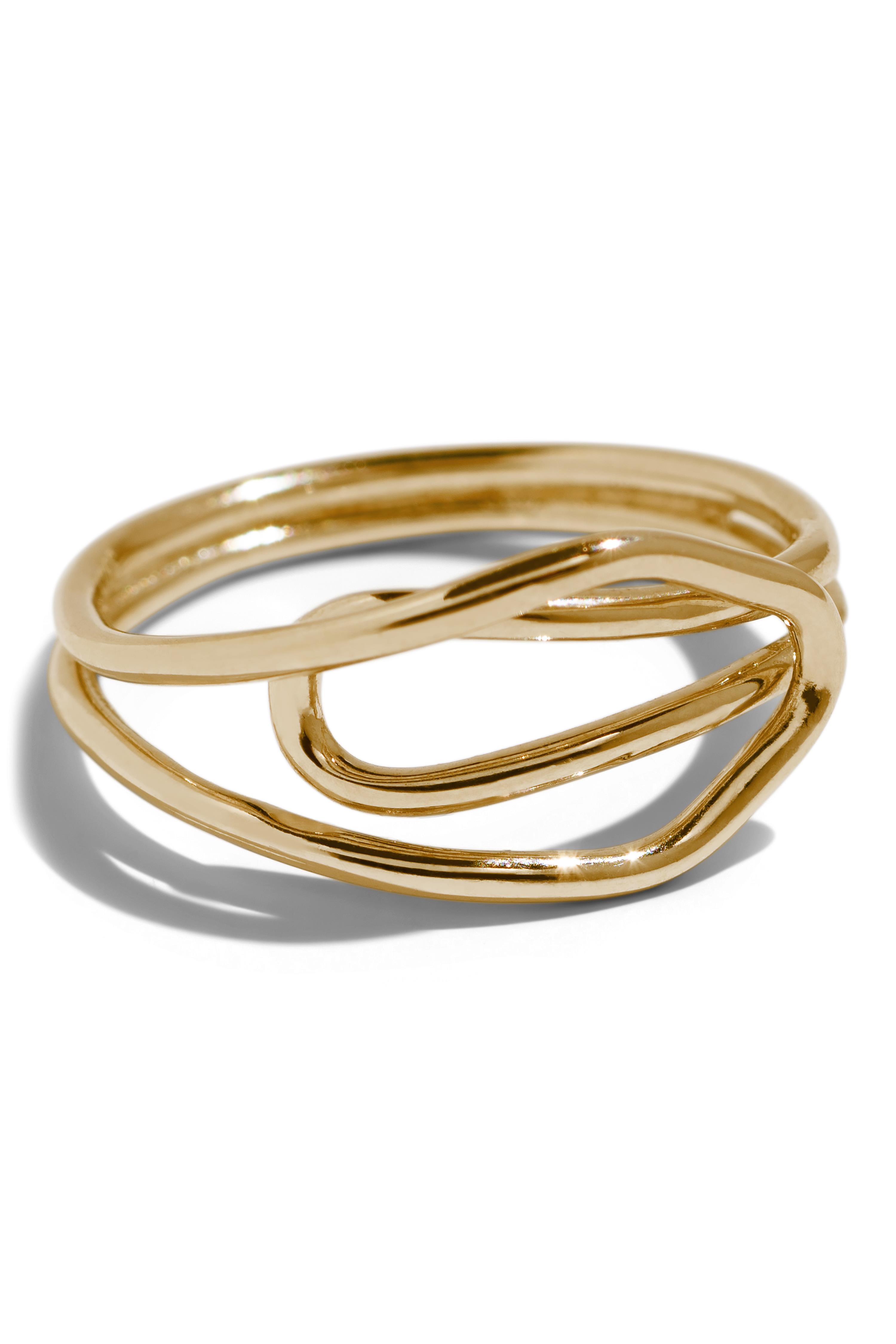 Bound Studios  De Elba Ring Massief 14k Goud