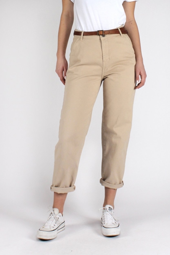 Kuyichi  Chino Lara Sand Beige