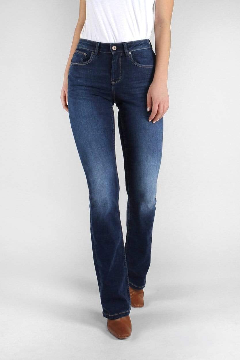 Kuyichi  Jeans Bootcut Amy Herbal Diep Blauw