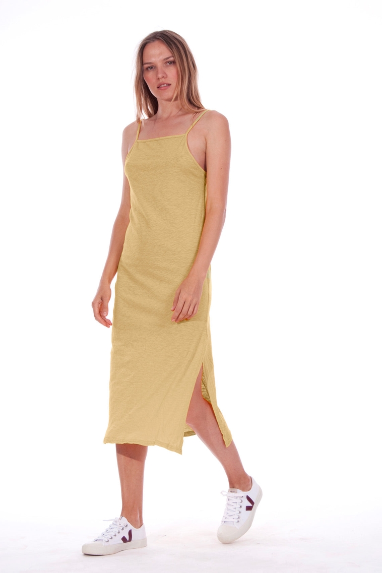 RAVENS VIEW IBIZA  Jurk Farah Camel Geel