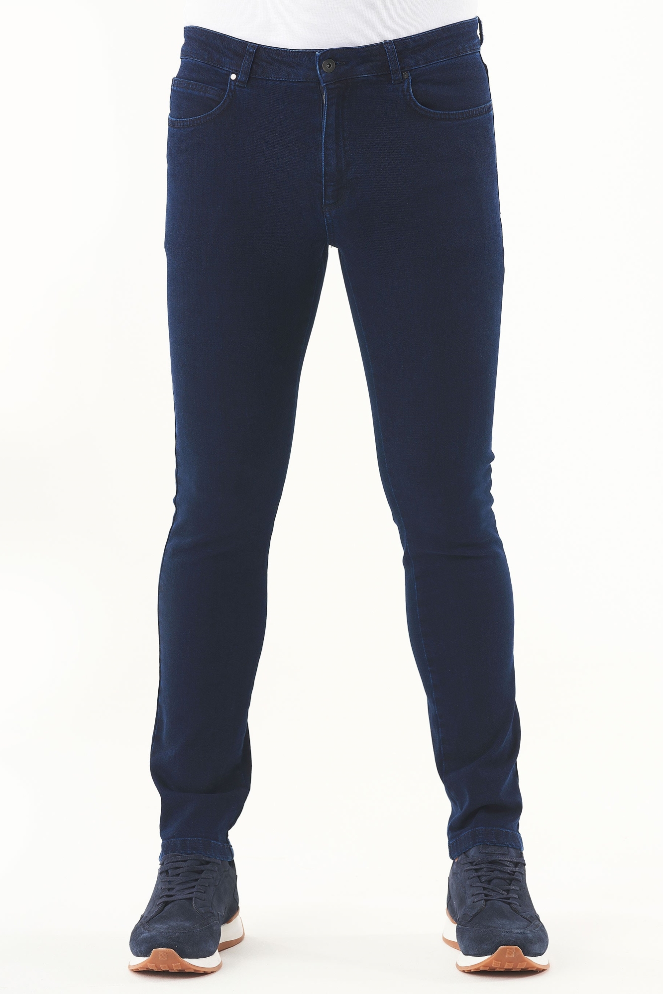 ORGANICATION mannen vegan Slim Jeans Donkerblauw