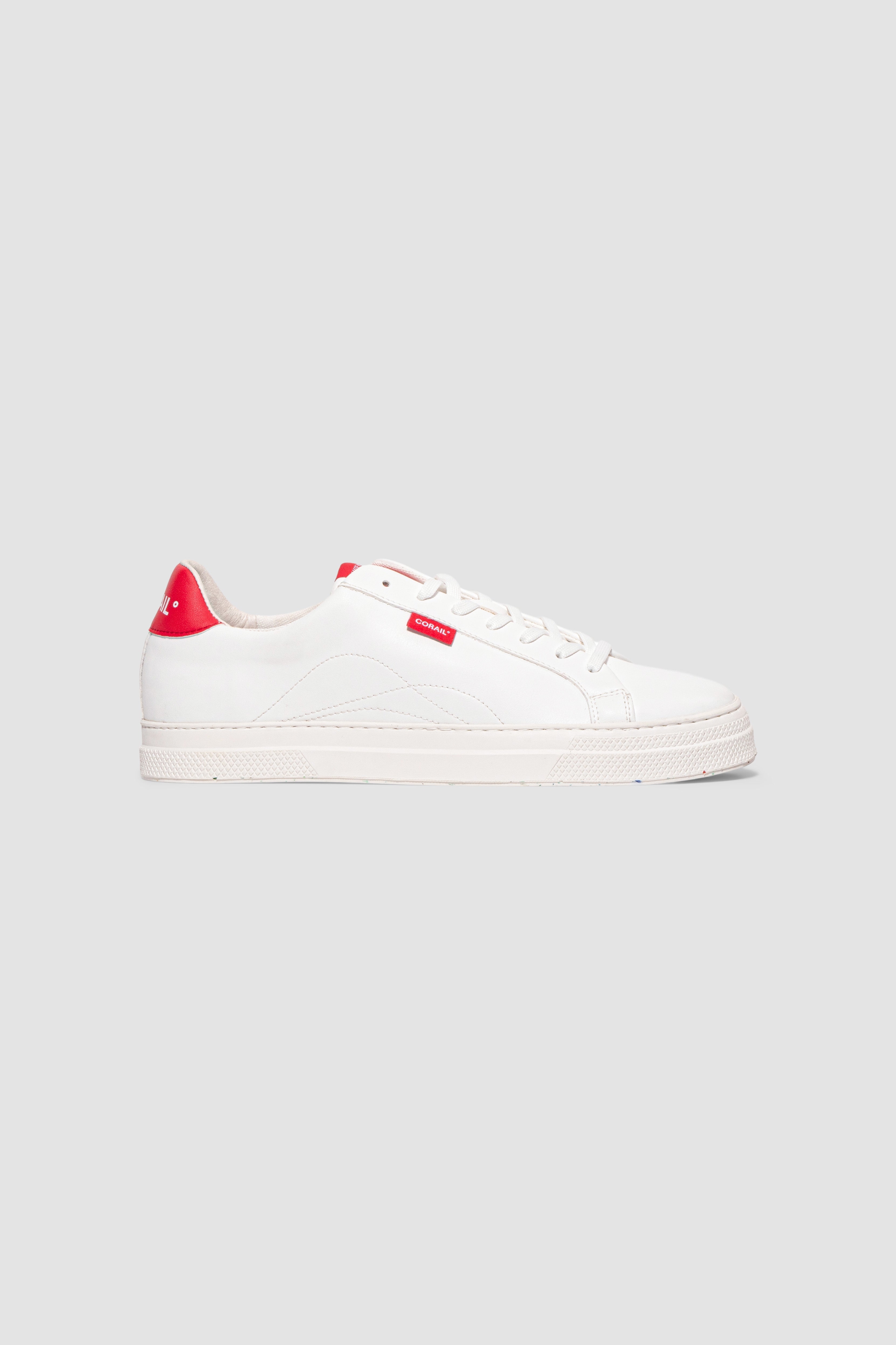 Corail mannen vegan Origins Sneakers Rood